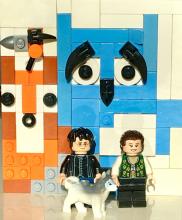 Filip en Nancy lego