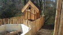 boomhut voor kleine konijntjes