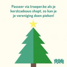 kerstshoppen doe je via trooper