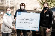 donatiecheque animal rights