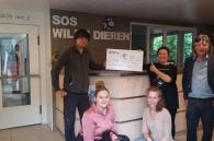 sint-catharinacollege doet schenking