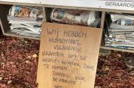 bord voldoende kranten
